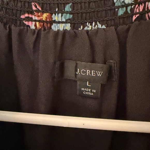 J. Crew Black Floral Maxi Dress in Botanical Bee Print - Picture 4 of 5